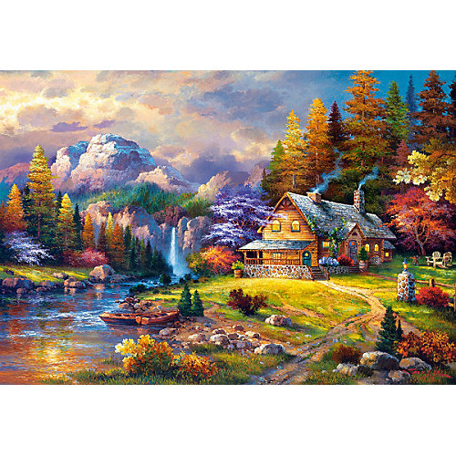 Пазл Castorland "Домик в горах" 1500 деталей от Castorland