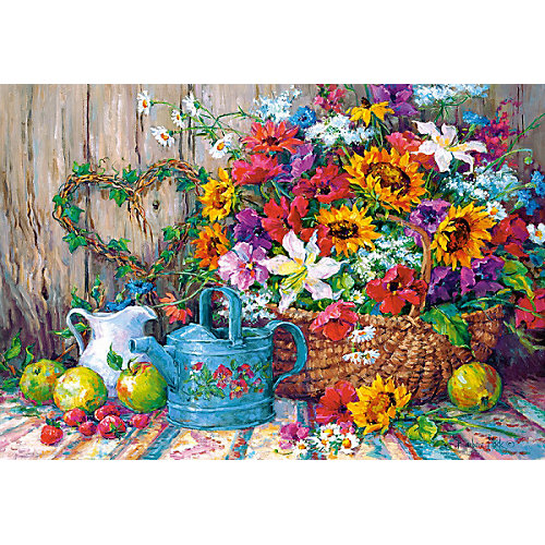 Пазл Castorland "Садовые цветы" 1500 деталей от Castorland