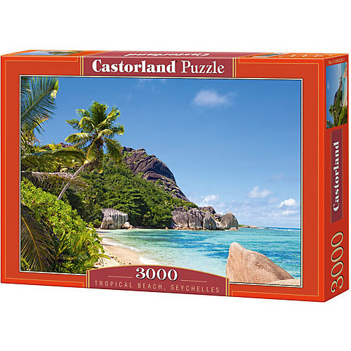 Пазл Castorland "Пляж, Сейшелы" 3000 деталей от Castorland