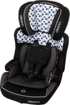 Auto-Kindersitz Lupo Isofix, Cube Black schwarz Gr. 9-36 kg