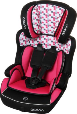 Auto-Kindersitz Lupo Isofix, Cube Pink pink Gr. 9-36 kg
