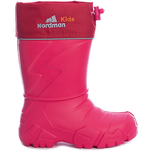 Резиновые сапоги со съемным носком Nordman Kids - розовый от Nordman