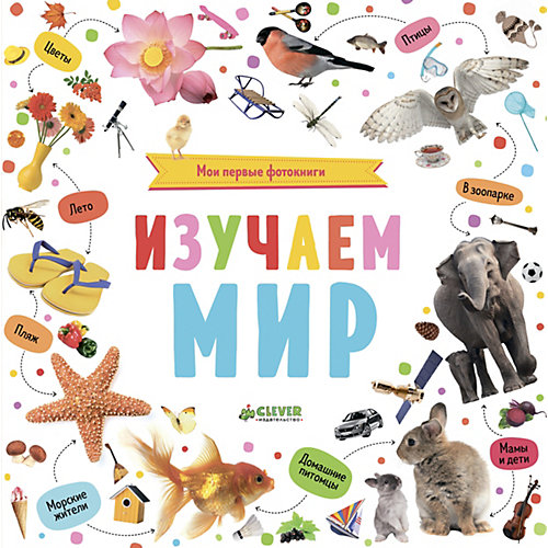 Познаем мир вместе "Мои первые фотокниги. Изучаем мир" от Clever