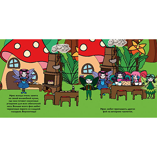 Первая книга знаний "Феи" + набор игры от Махаон