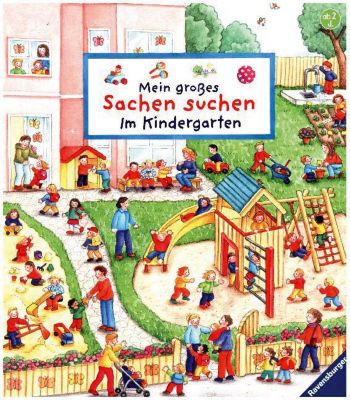 Buch - Mein gro�es Sachen suchen: Im Kindergarten