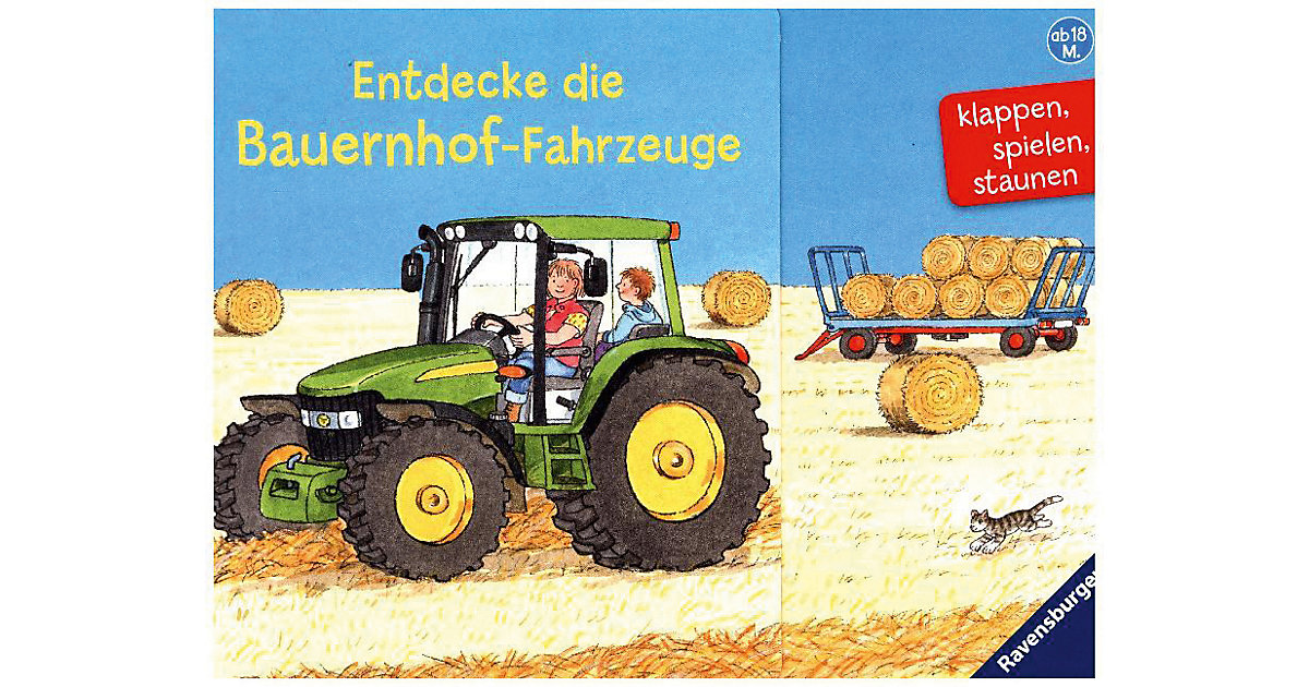 Buch - Klappen, Spielen, Staunen: Entdecke die Bauernhof-Fahrzeuge