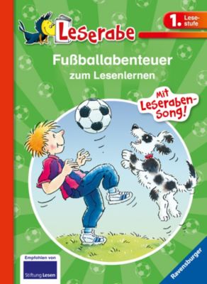 Leserabe: Fußballabenteuer zum Lesenlernen, 1. Lesestufe