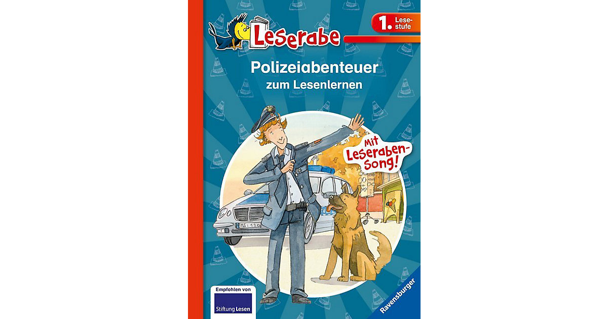 Buch - Leserabe: Polizeiabenteuer zum Lesenlernen, 1. Lesestufe