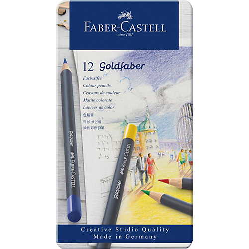 Карандаши цветные Faber-Castell Goldfaber, 12 цветов от Faber-Castell
