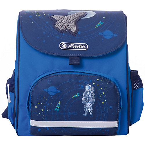 Ранец Herlitz "Mini Softbag" Space, дошкольный - синий от herlitz