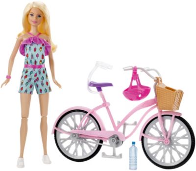 Barbie Puppe mit Fahrrad, Barbie myToys