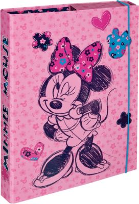 Heftbox A4 Minnie Mouse pink