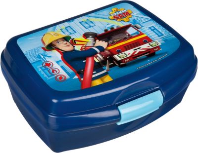 Brotdose Feuerwehrmann Sam dunkelblau