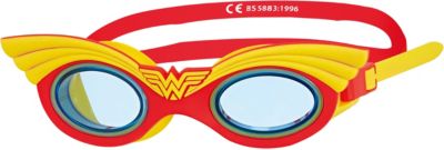 Schwimmbrille Wonderwoman Character, rot-gelb gelb/rot M�dchen Kinder