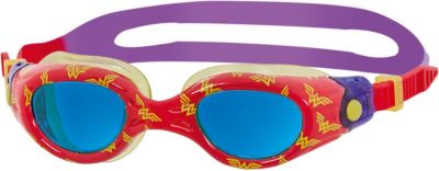 Schwimmbrille Wonderwoman, rot M�dchen Kinder