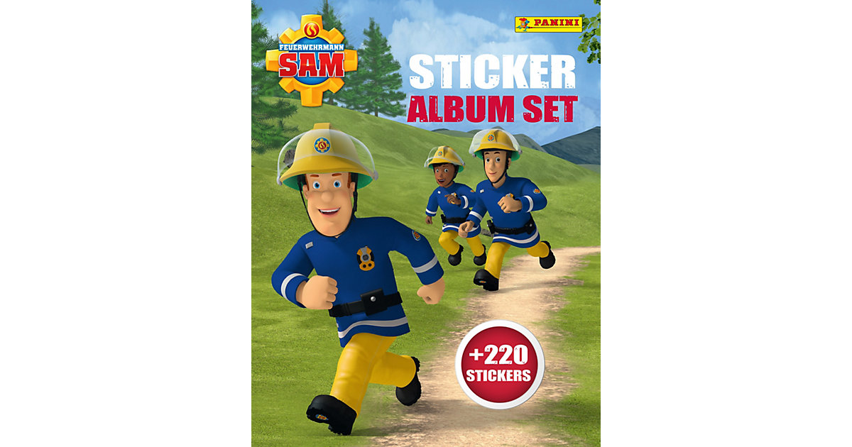 Buch - PANINI Sticker-Album-Set Feuerwehrmann Sam, inkl. 220 Sticker