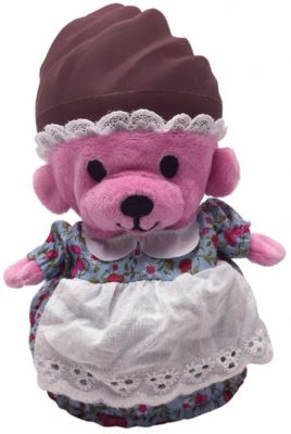 Игрушка "Медвежонок в капкейке" Cupcake Bears, Шокко