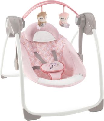 Babyschaukel Comfort 2 Go Portable Swing Audrey Rosa Weiss