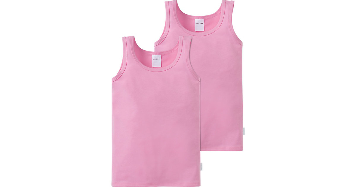 Schiesser · Unterhemden Doppelpack Gr. 92 Mädchen Kleinkinder Schiesser · Unterhemden Doppelpack Gr. 92 Mädchen Kleinkinder