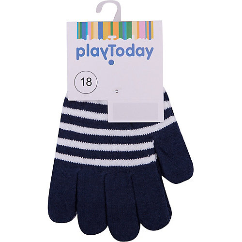 Перчатки PlayToday - темно-синий от PlayToday