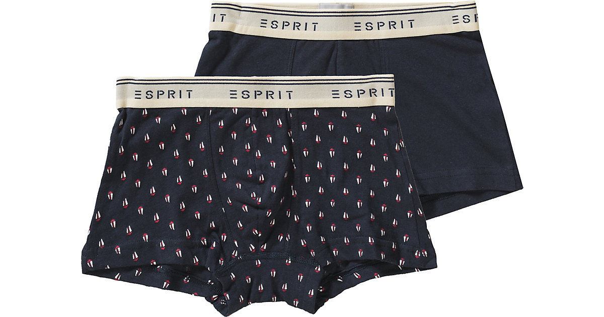 ESPRIT BODYWEAR · Boxershorts Doppelpack Gr. 140/146 Jungen Kinder ESPRIT BODYWEAR · Boxershorts Doppelpack Gr. 140/146 Jungen Kinder