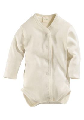 Erstlingsbody, Organic Cotton wei� Gr. 50/56
