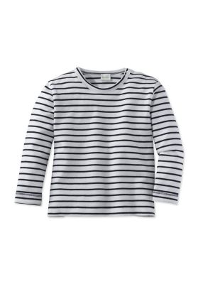Baby Langarmshirt, Organic Cotton dunkelblau Gr. 86/92