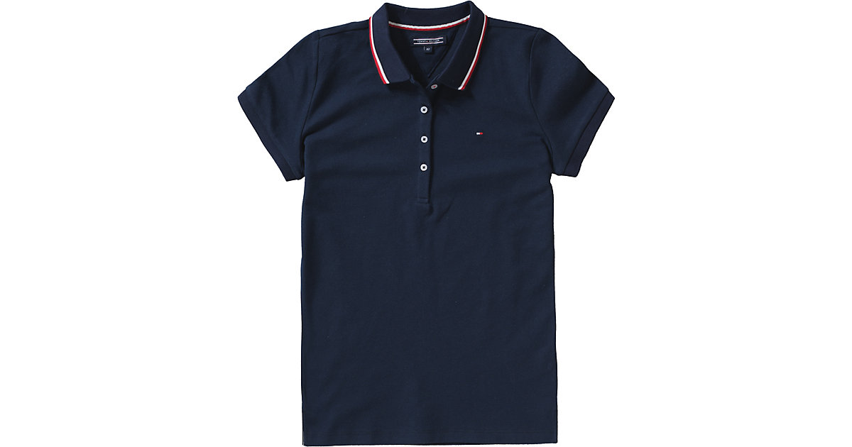 Tommy Hilfiger · Poloshirt Gr. 128 Mädchen Kinder Tommy Hilfiger · Poloshirt Gr. 128 Mädchen Kinder