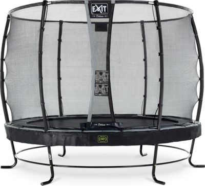 Trampolin Elegant Premium 305 cm + Sicherheitsnetz Deluxe , schwarz