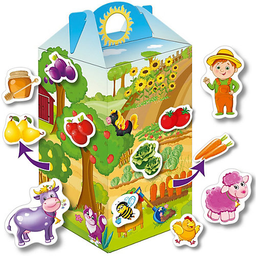 Игра с липучками "Живу на ферме" от Vladi Toys