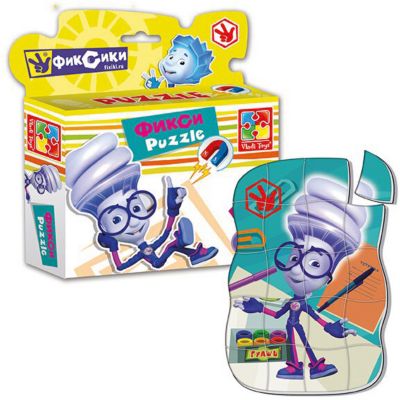 Магнитные фигурные пазлы Фиксики "Игрек"