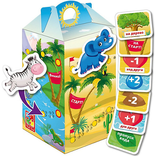 Игра с липучками "Беги, слоник!" от Vladi Toys
