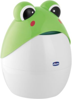 Aerosol-/ Inhalationsgerät Super Soft, Frosch grün/weiß