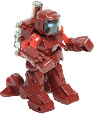 Робот и/к  Mioshi  "Боевой робот: участник", 7,5x6,2x9 см, красный