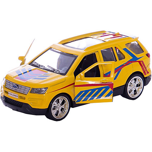 Машина "Ford Explorer спорт" 12 см. металл. инерц., открыв. двери. от ТЕХНОПАРК