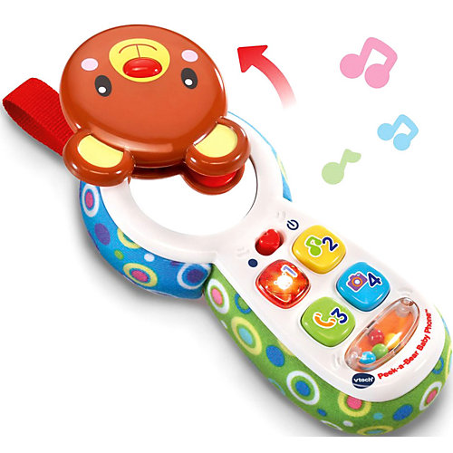 Детский телефон Vtech "Отвечай и играй" со светом и звуком от Vtech
