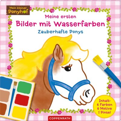 Buch - Mein kleiner Ponyhof: Meine ersten Bilder mit Wasserfarben