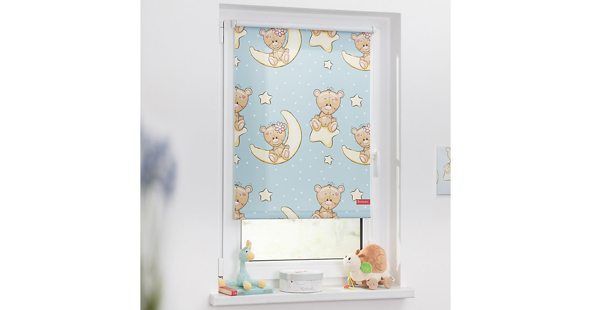 Lichtblick · Rollo Klemmfix, ohne Bohren, Verdunkelung, Bärchen Gr. 100 x 150 Lichtblick · Rollo Klemmfix, ohne Bohren, Verdunkelung, Bärchen Gr. 100 x 150