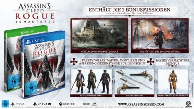 Ps4 Assassin S Creed Rogue Remastered Mytoys