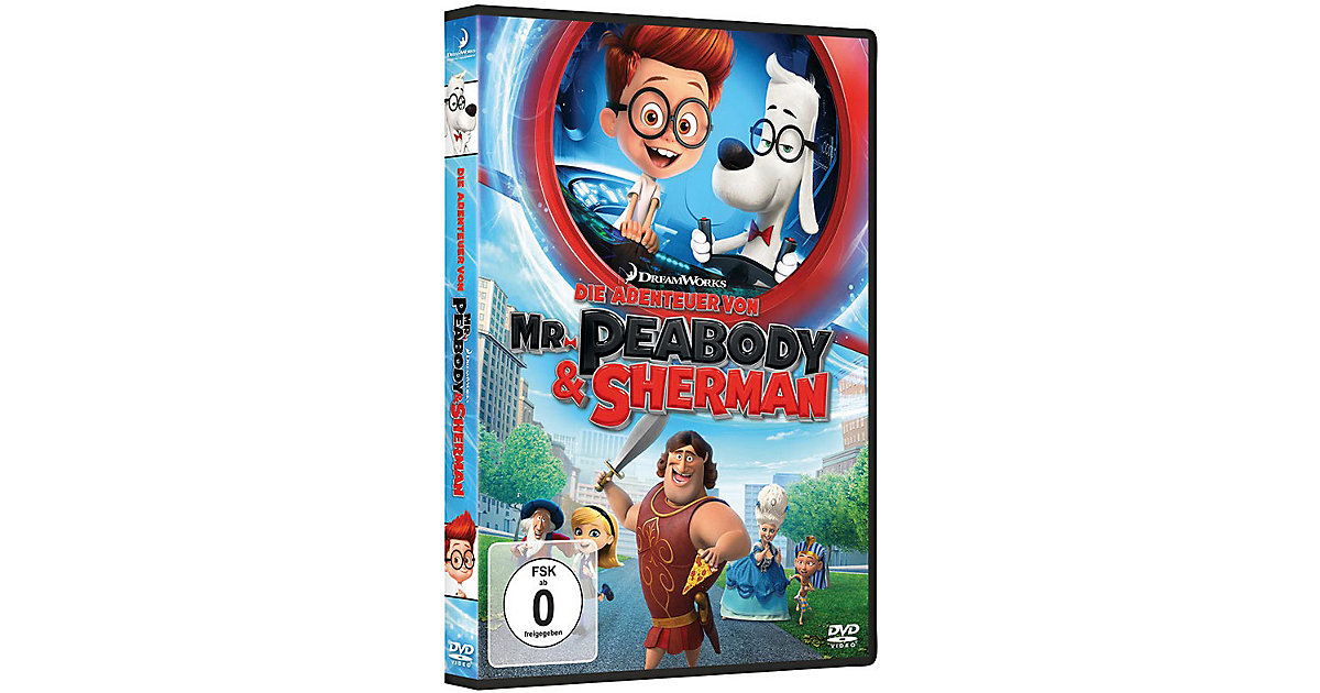 DVD Die Abenteuer von Mr. Peabody & Sherman Hörbuch