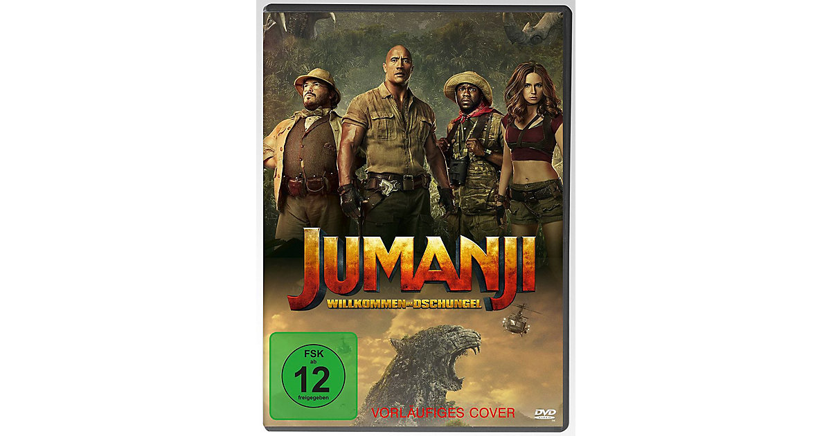 DVD Jumanji: Willkommen im Dschungel Hörbuch