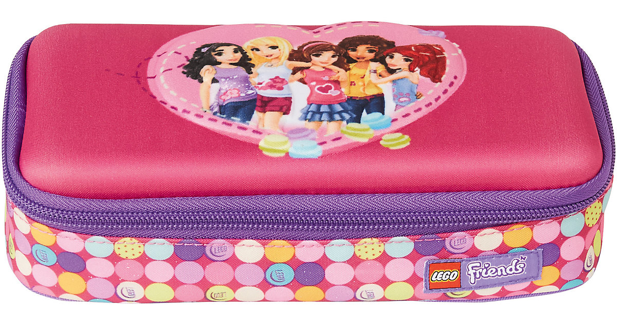 Schlampermäppchen Lego Friends Confetti Mädchen Kinder Schlampermäppchen Lego Friends Confetti Mädchen Kinder