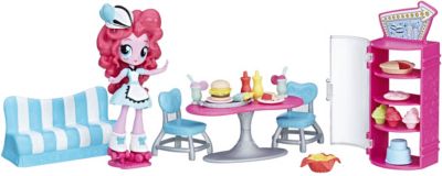 Мини-кукла Equestria Girls "Пижамная вечеринка" Кафе Пинки Пай