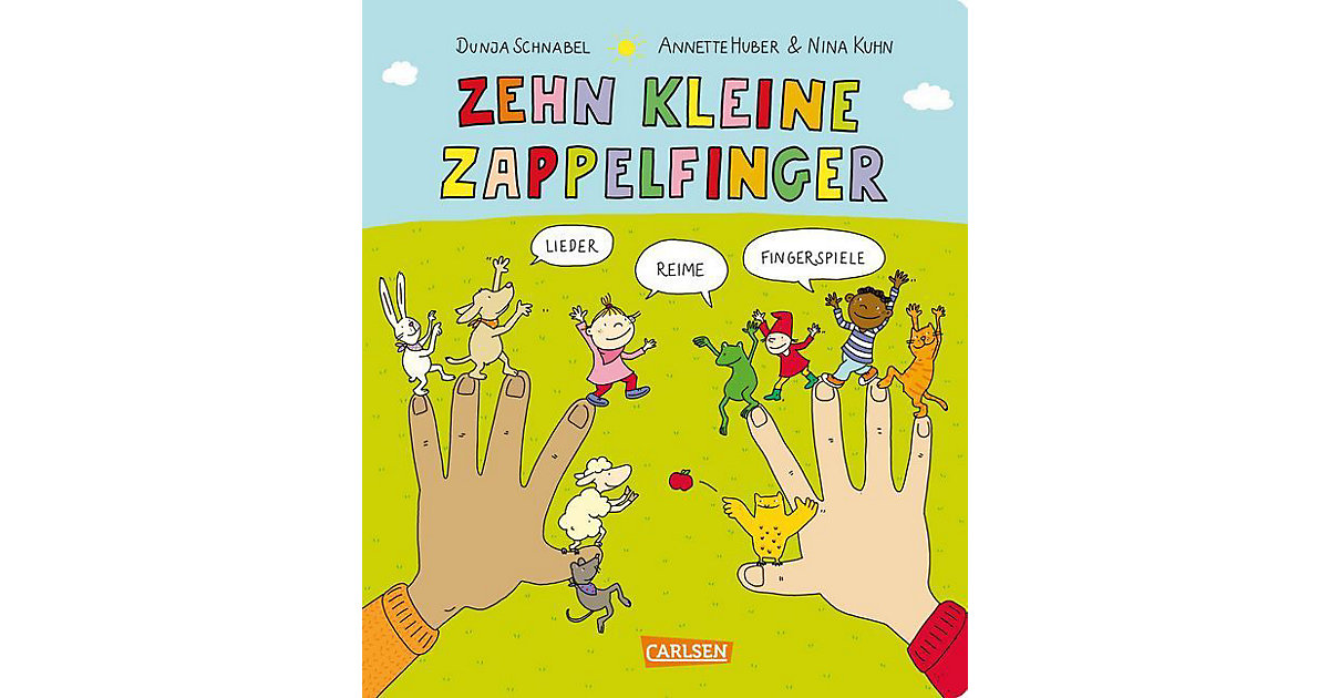Buch - Zehn kleine Zappelfinger - Lieder, Reime, Fingerspiele