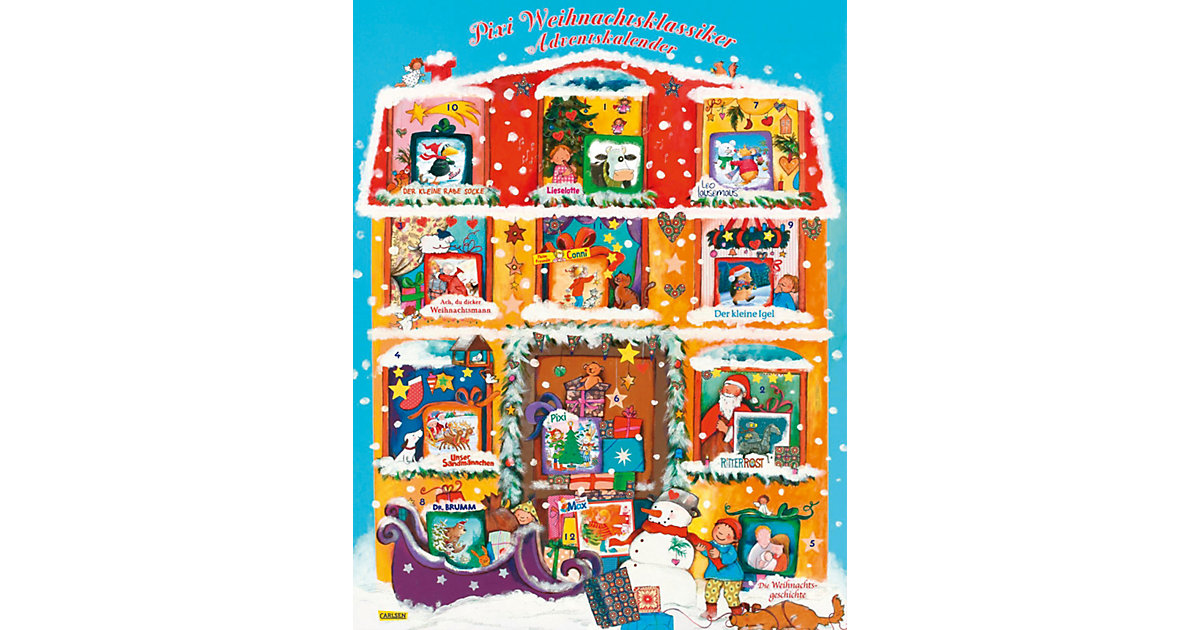 Buch - Pixi Adventskalender mit Weihnachtsklassikern 2018