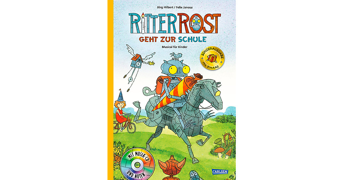 Ritter Rost geht zur Schule, mit Audio-CD Ritter Rost geht zur Schule, mit Audio-CD
