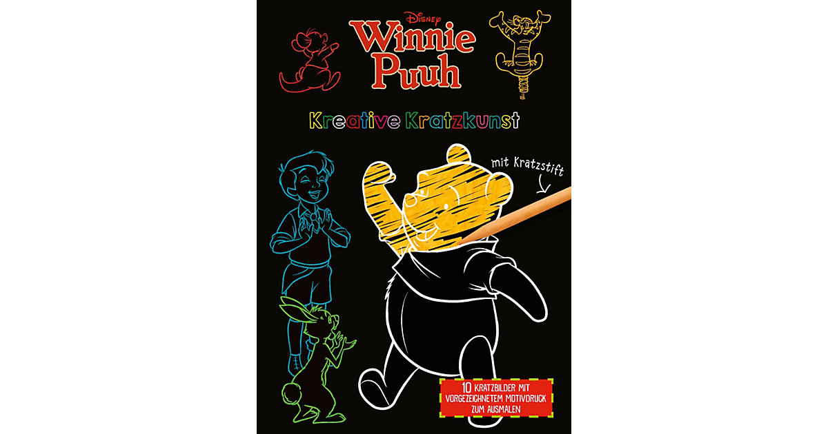 Buch - Disney Winnie Puuh: Kreative Kratzkunst