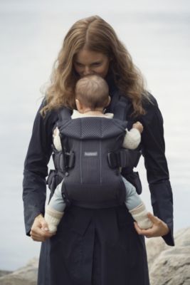 Рюкзак-переноска BabyBjorn ONE Mesh new version, антрацит