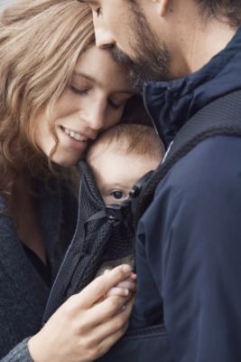 Рюкзак-переноска BabyBjorn ONE Mesh new version, чёрный