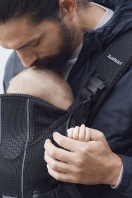 Рюкзак-переноска BabyBjorn ONE Mesh new version, чёрный
